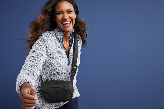 Port Authority® Matte Dual-Compartment Crossbody - Image 6